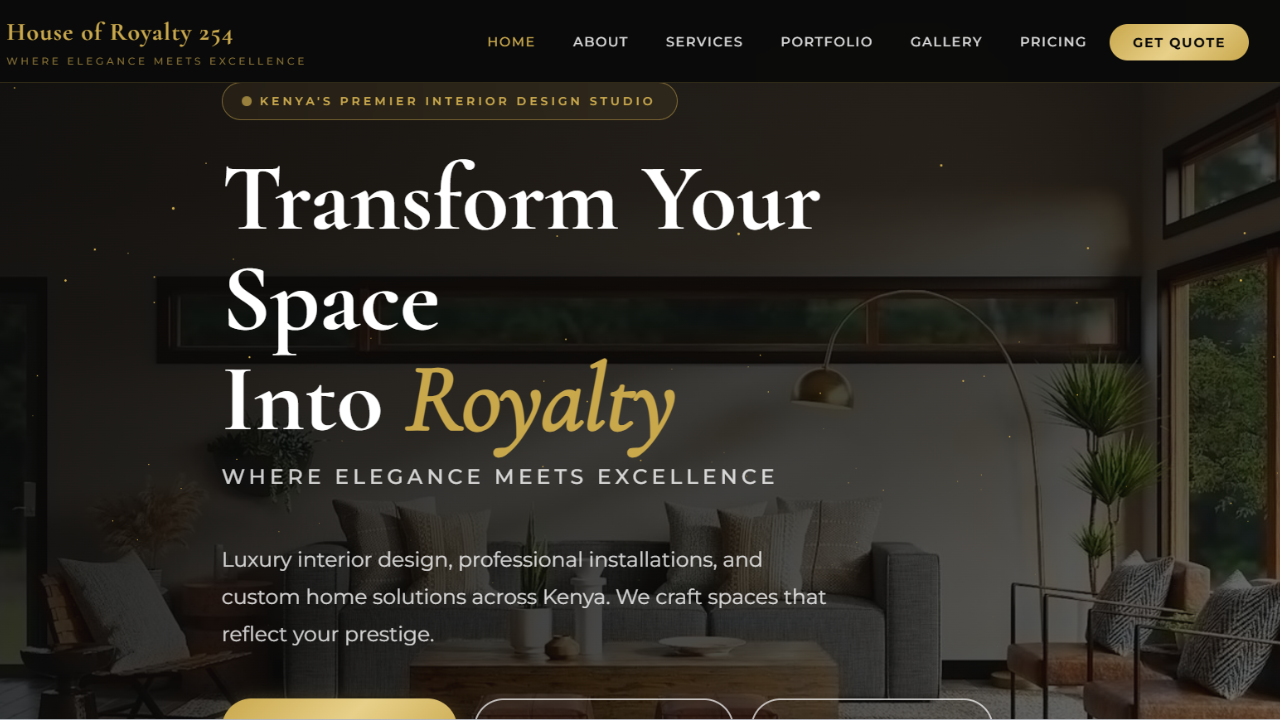 House of Royalty website